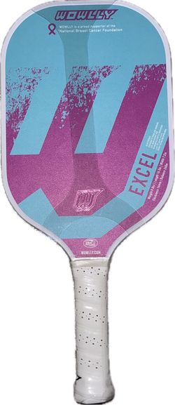 WOWLLY EXCEL SERIES PICKLEBALL PADDLE (LIGHT BLUE & PINK)