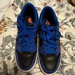 Nike Dunks Blue and Black Sneakers