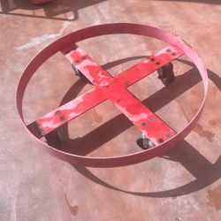 Drum Dolly for 55 Gallon Drum - Steel Wheels
