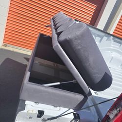 New in Box Ottoman Storage For Your Bedroom Grey Color 54"×20