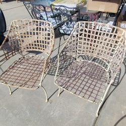 Mid Century Brown Jordan Patio Lounge Chairs