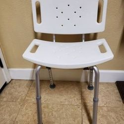 Shower Chair With Back Support 