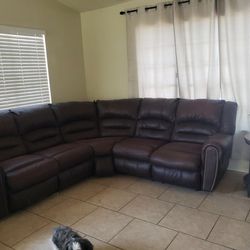 Leather Couches  