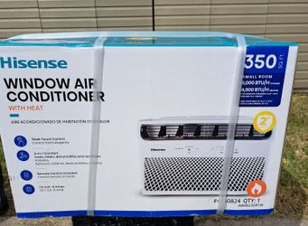 Air Conditioner With Heat 8,000 BTU Cooling + 4,000 BTU Heat Window Unit  Brand New 110 Volt for Sale in South Norfolk, VA - OfferUp