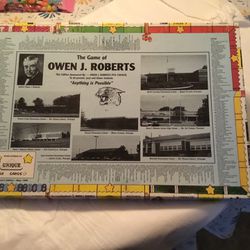 OWEN J ROBERTS  SCHOOL MONOPOLY GAME -$5