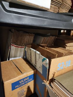 Uline shipping boxes for sale - Great condition
