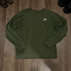 Green Vintage Nike Sweater