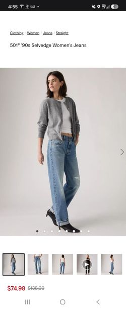 Levi's 501 90s Selvedge Women's Jeans