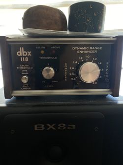 DBX 118 Dynamic Range Enhancer HiFi Compressor