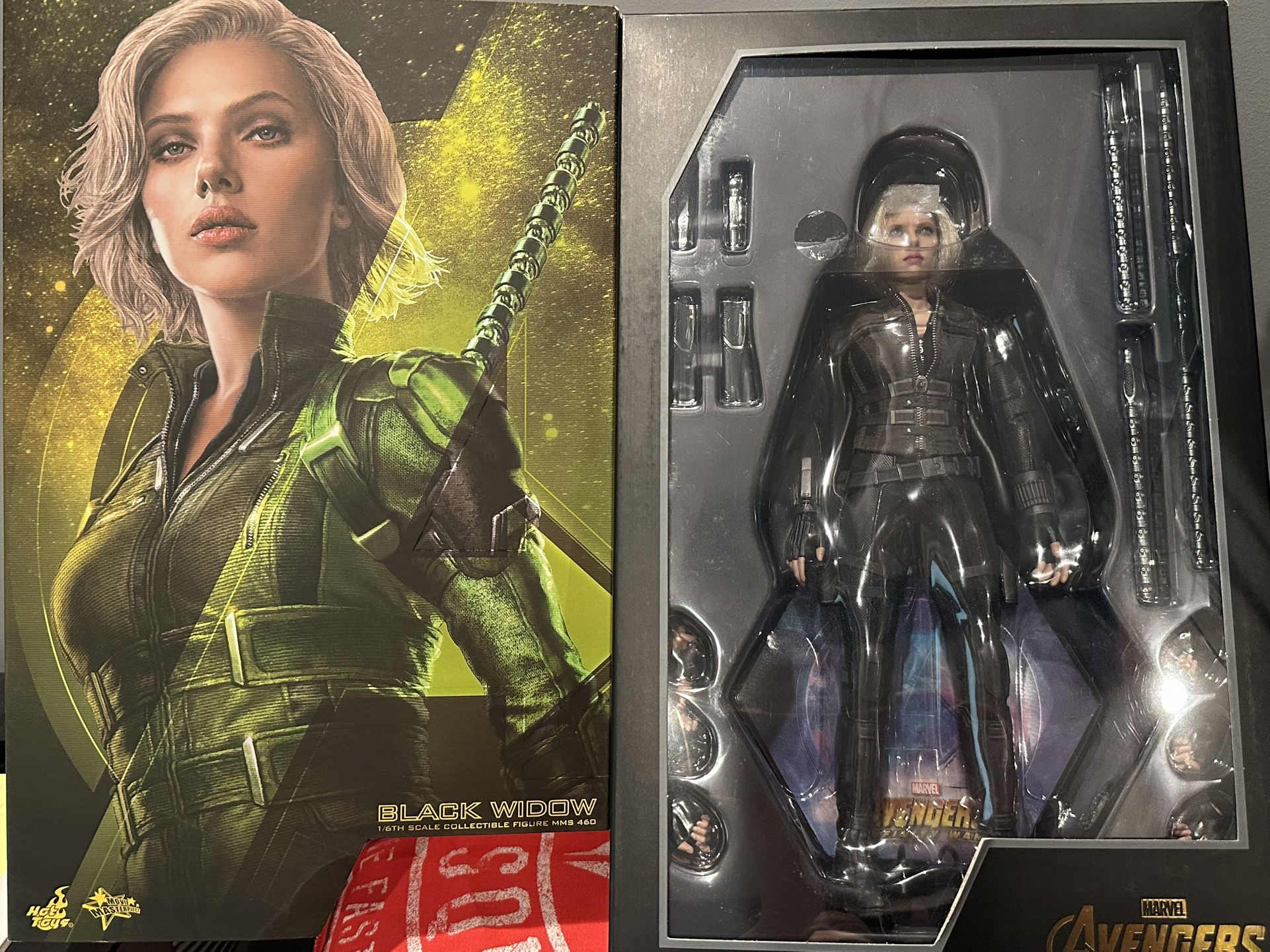 Hot Toys Marvel Avengers Infinity War Black Widow Figure 1/6 Scale