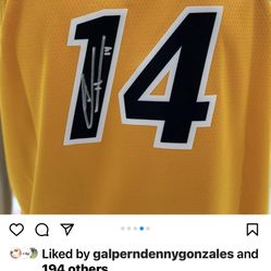 Autographed Tyler Herro limited edition jersey