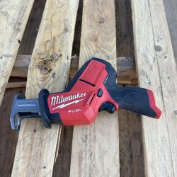Milwaukee TOOL ONLY  M12 FUEL 12V Lithium- Brushless Cordless HACKZALL Reciprocating Saw USED $100