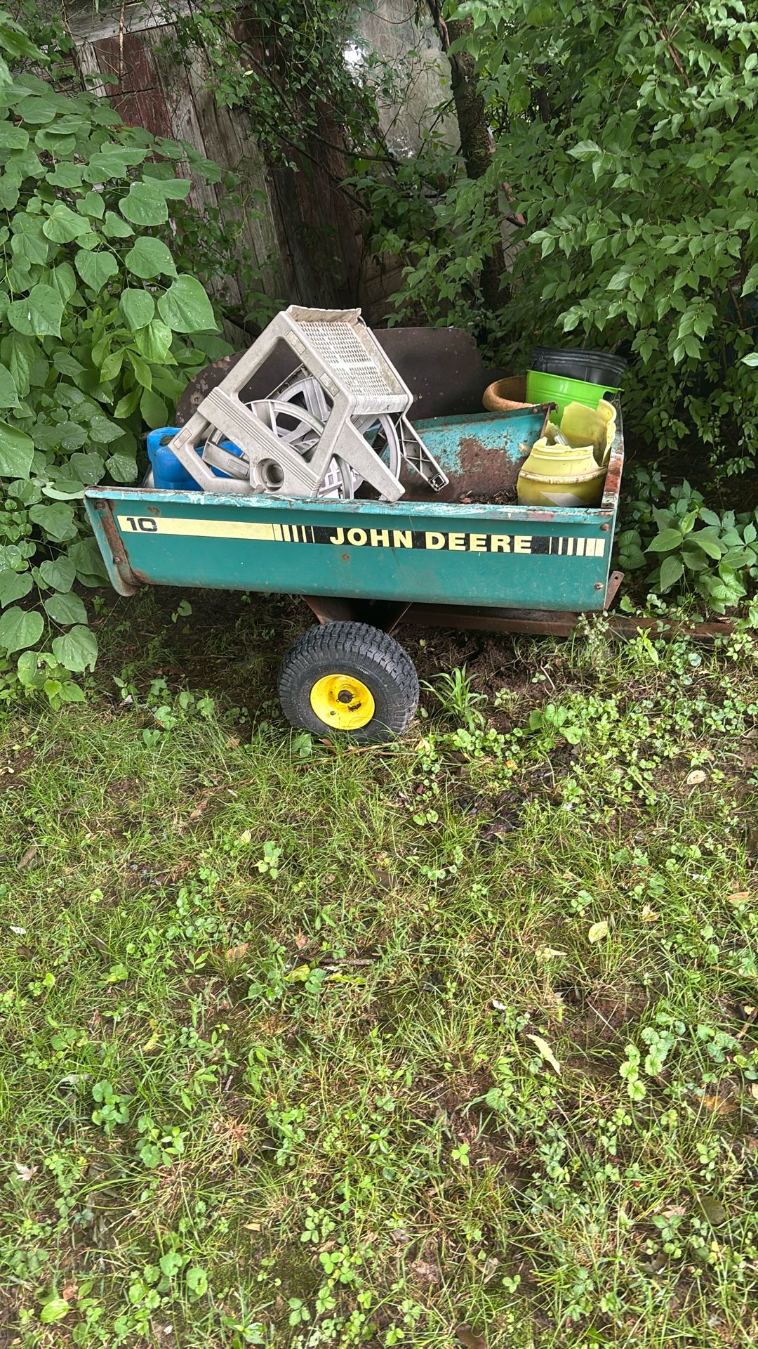 John Deere Yard Cart Brand New Wheels And Tires