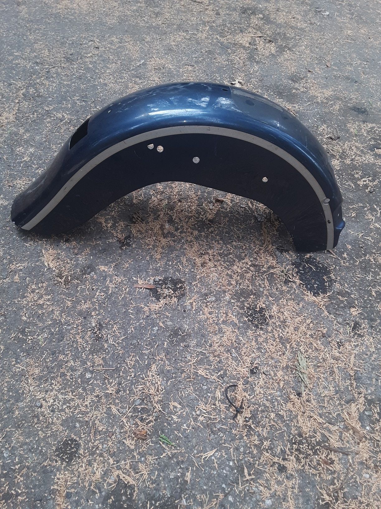 Harley Davidson rear fender.