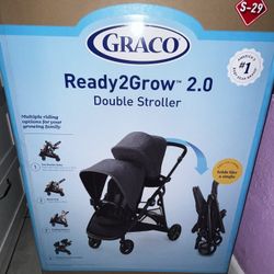 Brand New Graco Ready2Grow 2.0 Double Stroller (Unopened Box)