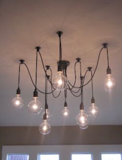 Pottery Barn Edison Chandelier (New Never Used ) Pick Up Only Highland Park 90042