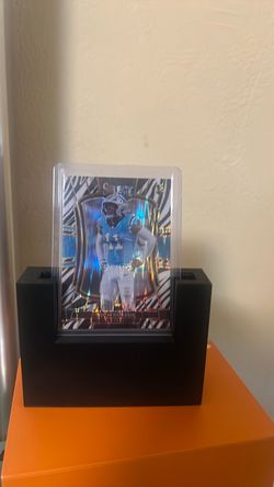 Nic Scourton rookie ZEBRA Panini Select Holo Football Card