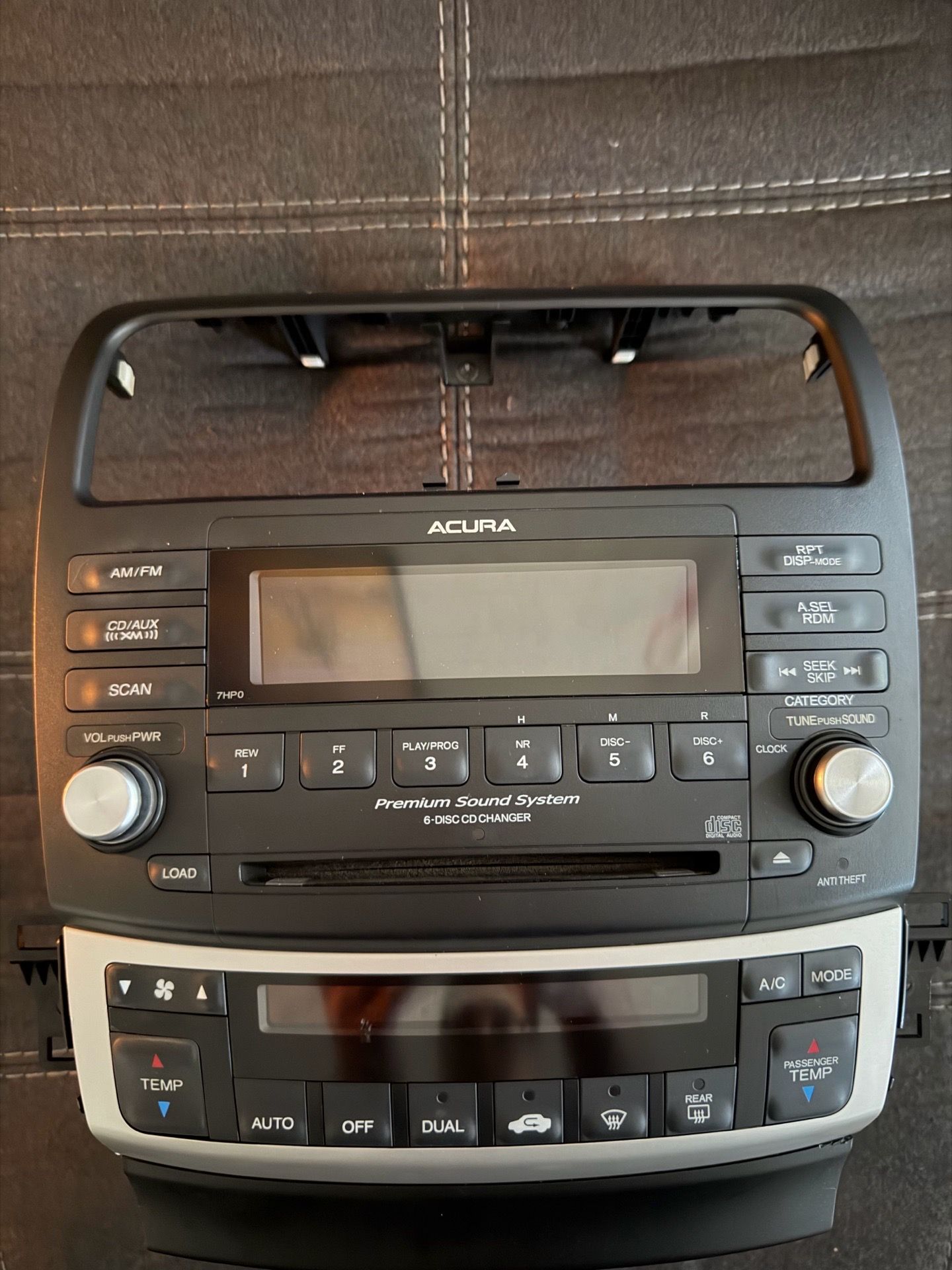 2007 Acura TSX OEM Radio