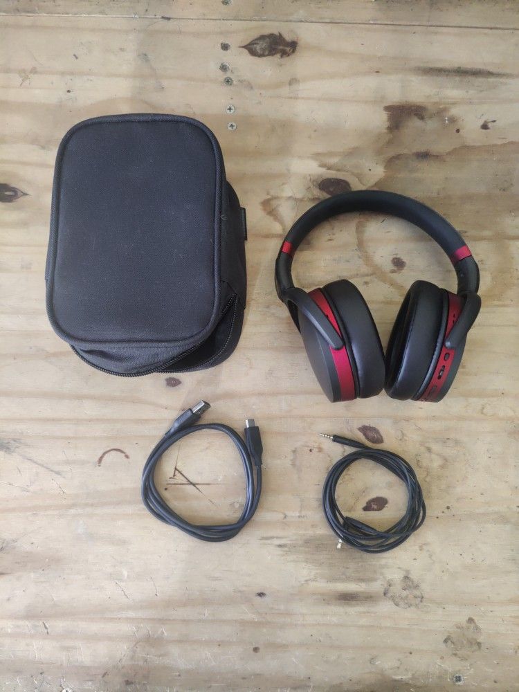 Sennheiser HD 458BT Wireless Noise Cancelling Headphones Bluetooth