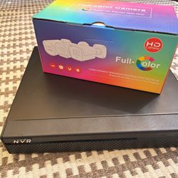 NVR AND BRAND NEW  HD  DIGITAL  CAMERA 