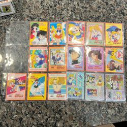 Sailor Moon Trading Stickers