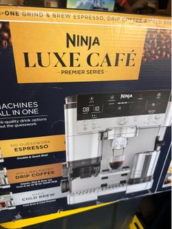 Ninja luxe expresso machine 400$ new sealed Father’s Day gift