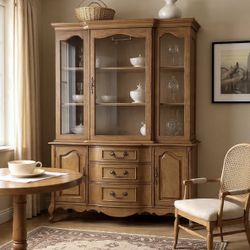 Vintage China Cabinet 