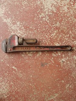 Sears Antique  8 Inch Monkey Wrench