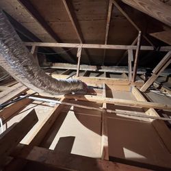 Attic Insulation& Clean up the attic
