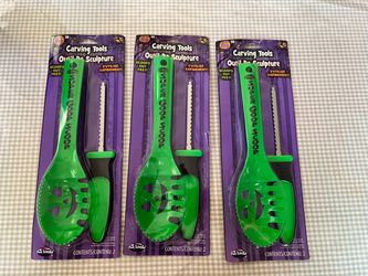 Halloween: Fun World Pumpkin Pro Colossal Carving Tools sets