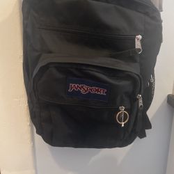Jansport Black Backpack 