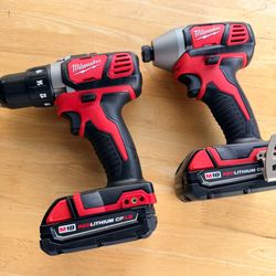 Milwaukee M18 Cordless Drill & Impact Driver Combo Kit 2 Batteries Tested