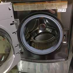 LG WM9500HKA 5.8 Cu. Ft. Black Stainless Smart Wi-Fi Enabled Front Load Washer