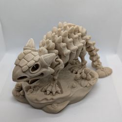 Ankylosaurus Skeleton Model With Stand