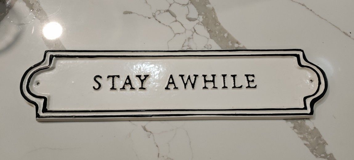 Hearth & Hand Metal Sign