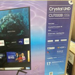 55”SAMSUNG UHD 4K SMART TV 