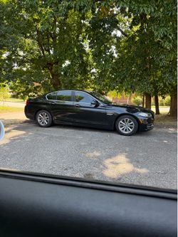 BMW 528i 2014 black black interior