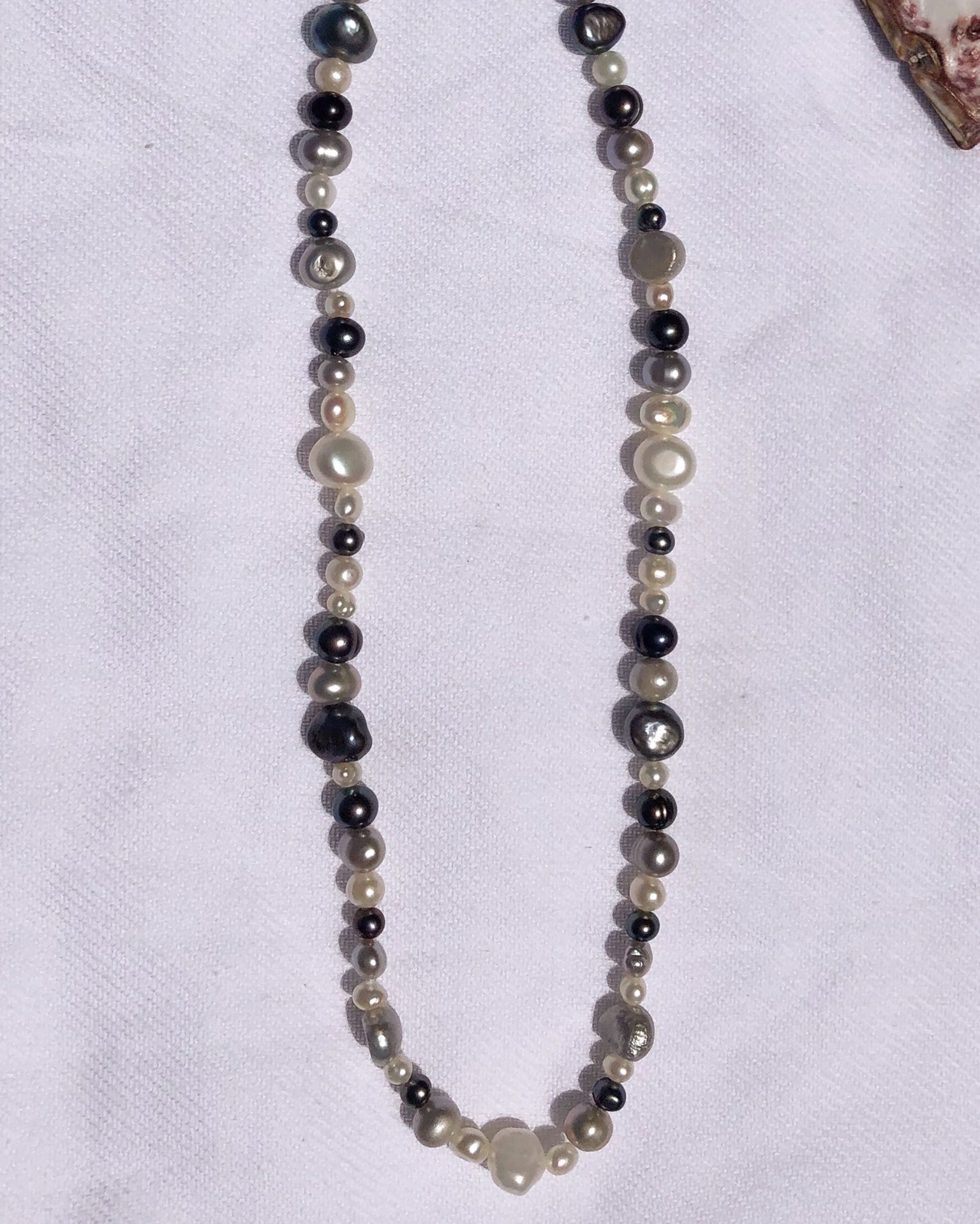 Multi Color Pearl Necklace