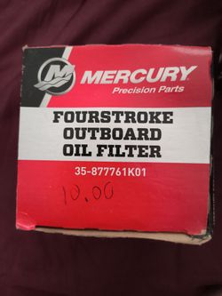 Fourstroke outboard oil filter