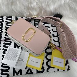 Marc Jacobs The Snapshot Crossbody Bag Rose Multi