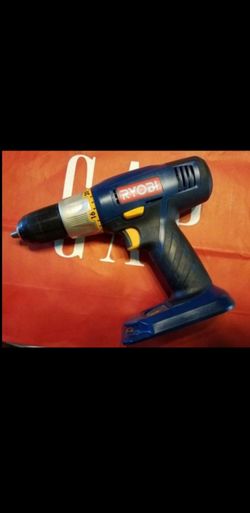 NEW Cordless Ryobi 18 volt 2 speed Drill Driver 1/2 inch head