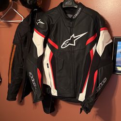  XL Alpine Star GP Plus Leather Jacket