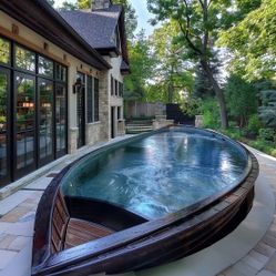 Pool, Boat Hull Pool, In Ground