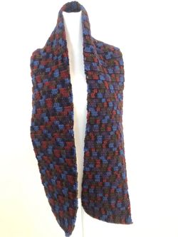 Multi Color 100% Pure Wool Scarf