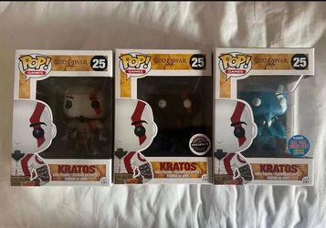 God of War Kratos Funko Pop bundle #25