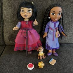 Disney's Wish Asha & Dahlia Dolls