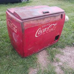 Old Coke Cooler