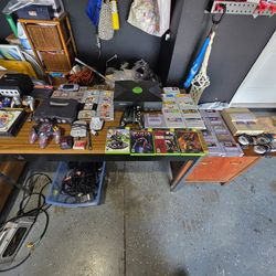 Huge video game lot all tested