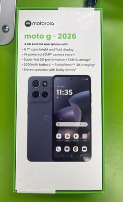 Motorola Moto G 2026 — FREE at Cricket Wireless