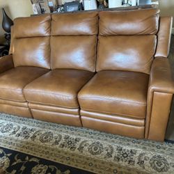 Reclining Leather Sofa – Great Condition!